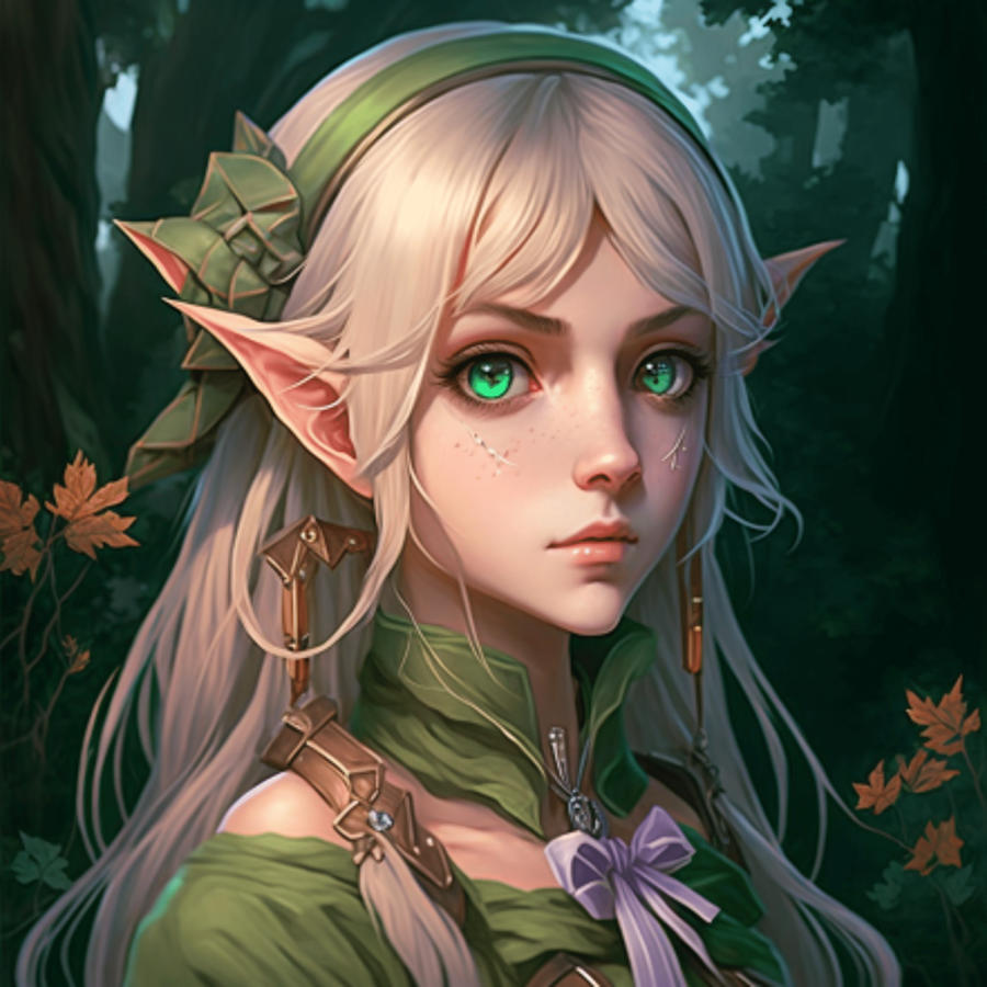 The Elvish Princess A Tale of Friendship and Magic Digital Art by ...