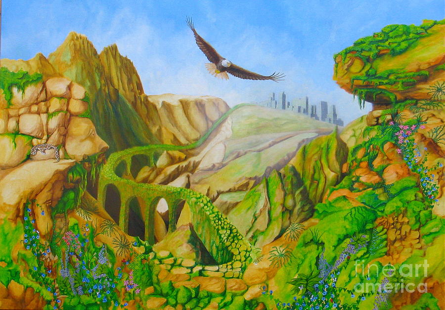 The Emerald City Painting by Richard Dotson
