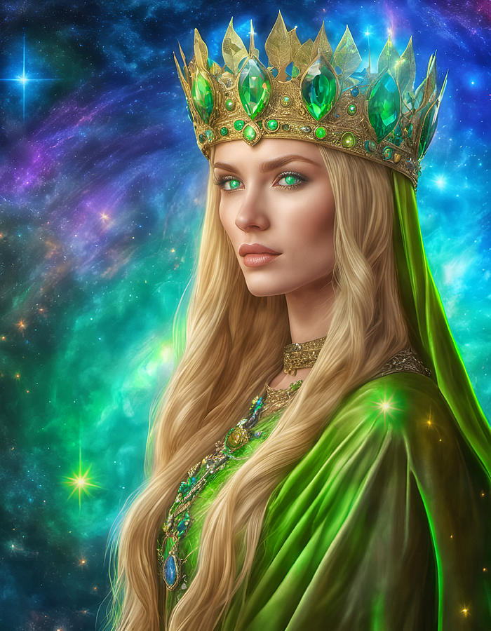 The Emerald Queen Photograph by Cate Franklyn