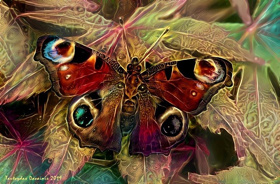 The Enchanted Butterfly XII. Digital Art by Tautvydas Davainis | Fine ...