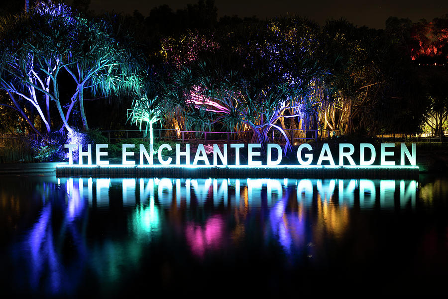 The Enchanted Garden - Brisbane Photograph by Nathan Rupert
