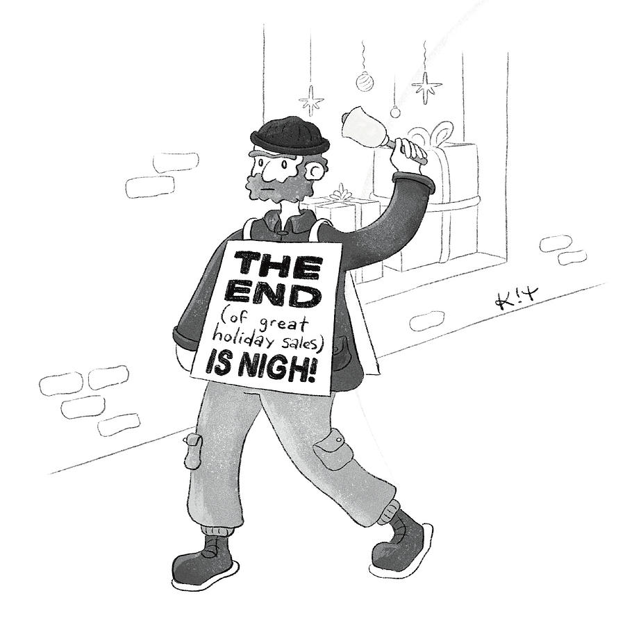 The End Is Nigh Drawing by Kit Fraser