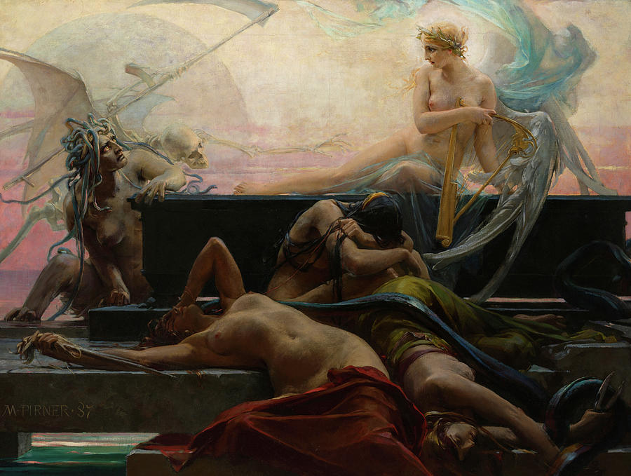 The End of All Things Painting by Maximilian Pirner - Fine Art America