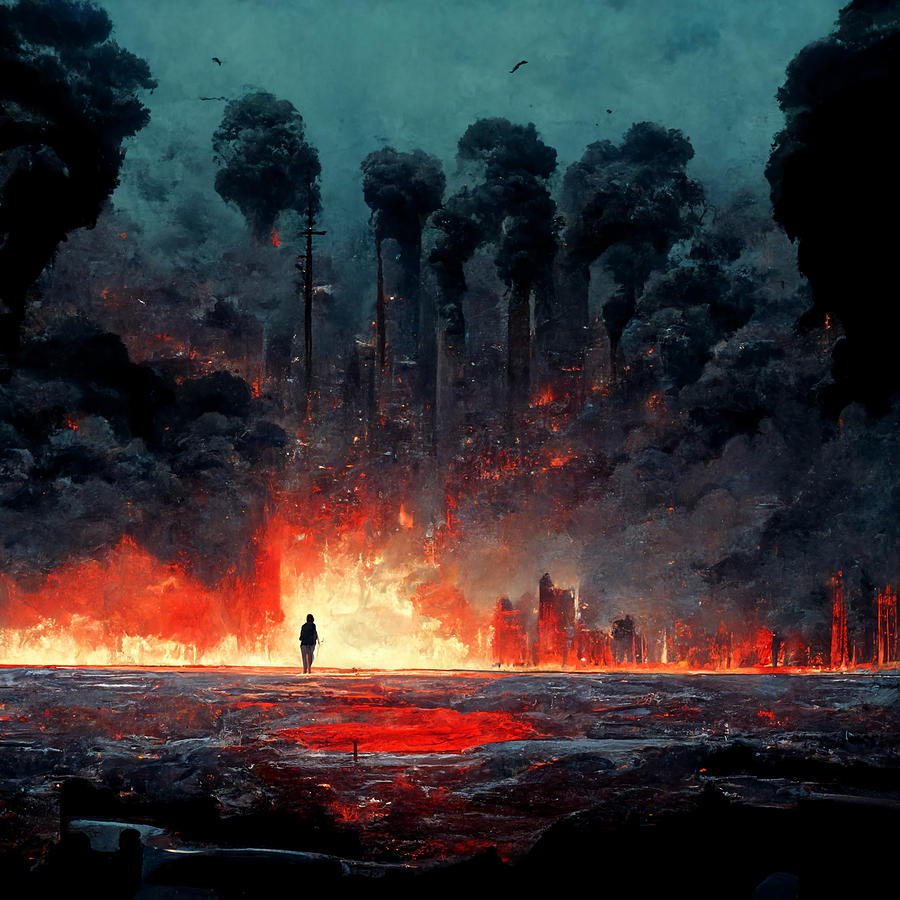 The End Of The World Digital Art by Ngoc Tuan Nguyen | Fine Art America