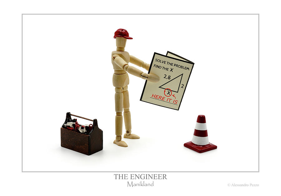 The Engineer Photograph by Alessandro Pezzo