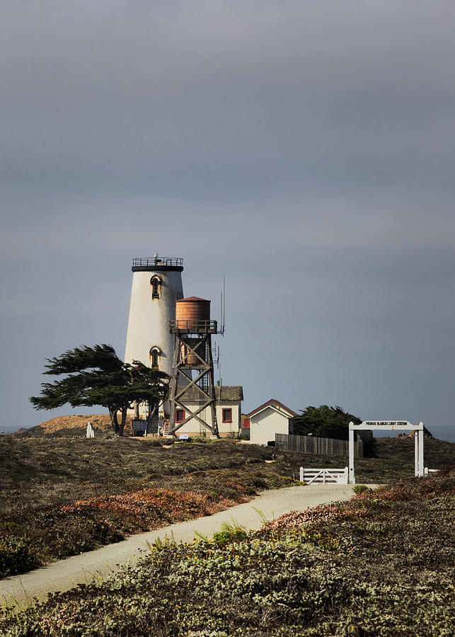The Entrance to Piedras Blancas Lighthouse Photograph by Lars Mikkelsen