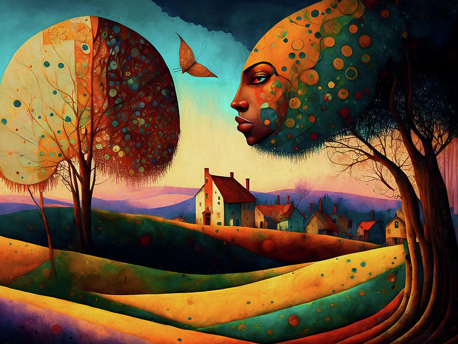 Guardian of Mother Earth Digital Art by Peggy Collins
