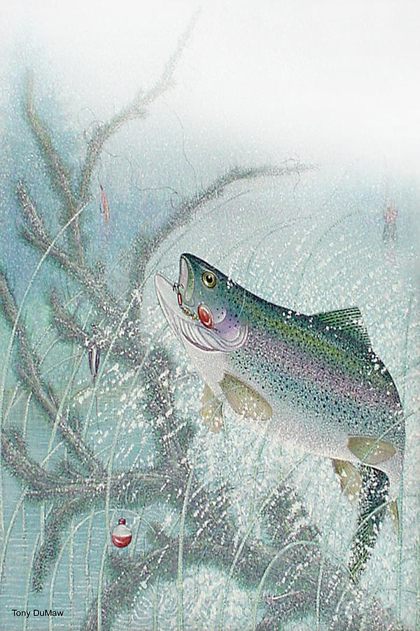 The Escape Artist Painting by Tony DuMaw Pixels