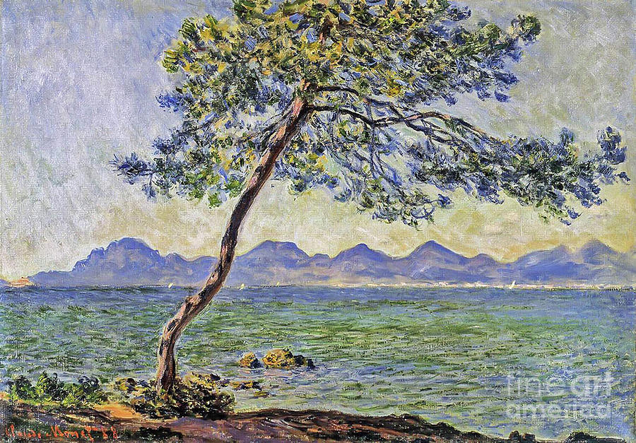 The Esterel Mountains 1888 Painting by Claude Monet