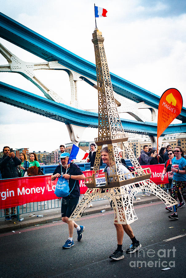 The event of London Marathon  Photograph by Cyril Jayant