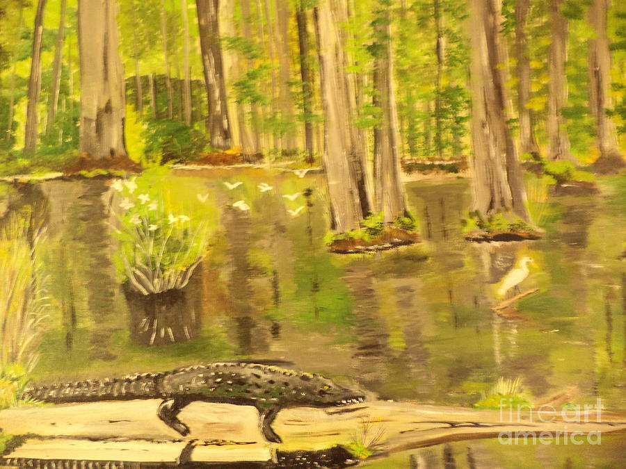 The Everglades #124 Painting by Donald Northup