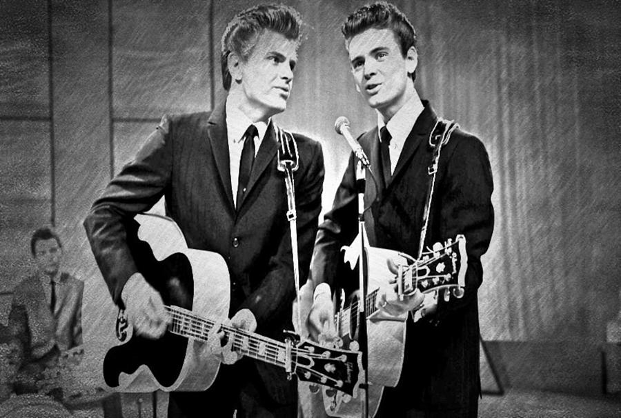 The Everly Brothers Drawing by Dead Cwtchy - Pixels