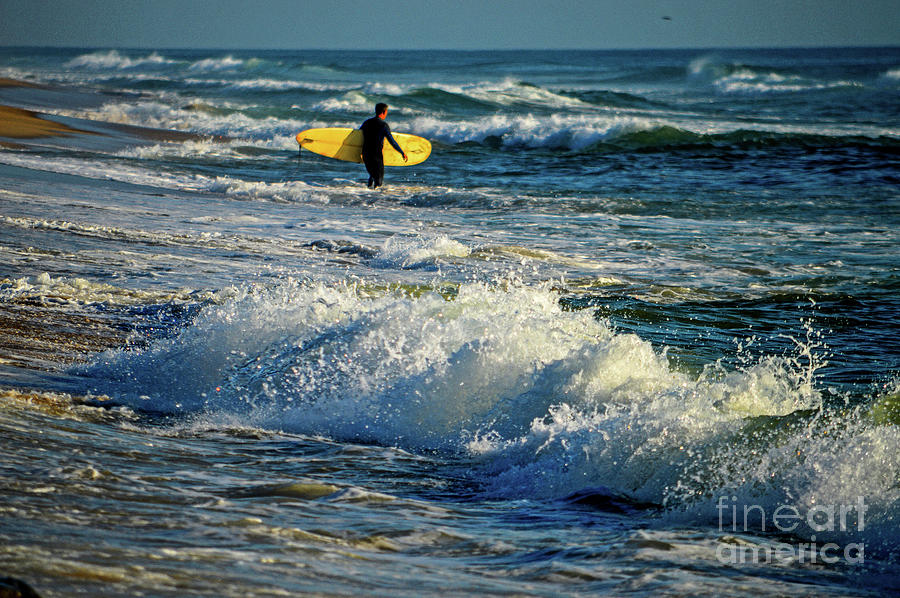 The Excitement of Surfing the Mighty Atlantic Photograph by Dianne Cowen Cape Cod Photography