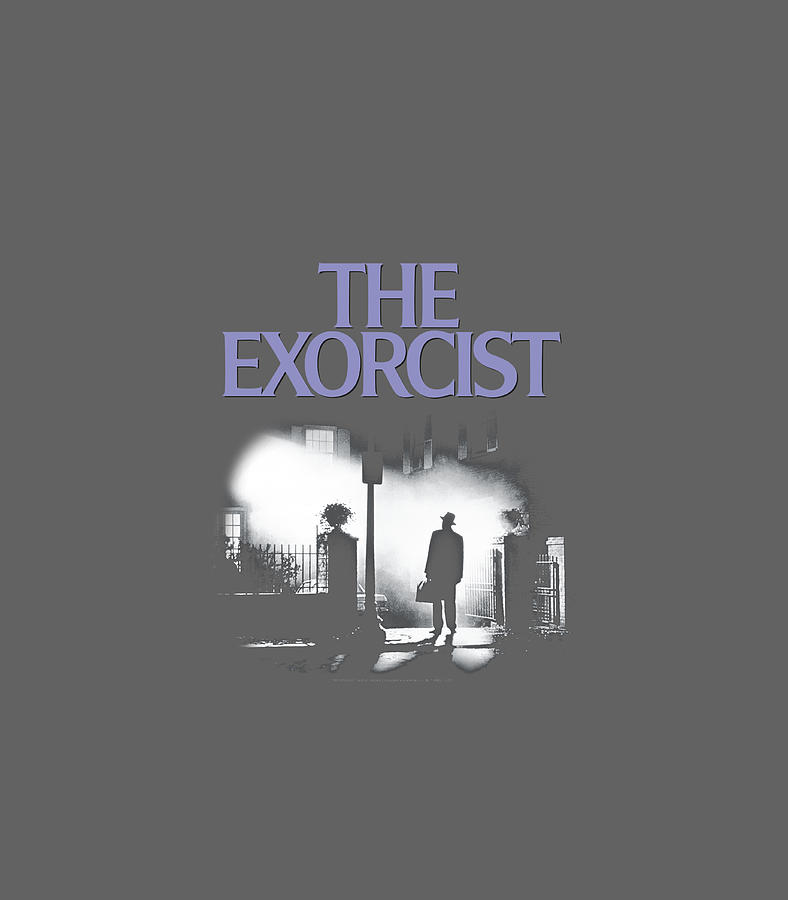 The Exorcist Purple Logo Poster Digital Art by Rae Suzann | Fine Art ...