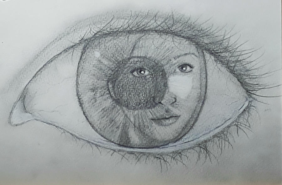The Eye Of The Beholder Drawing By Kayla Hansen Fine Art America