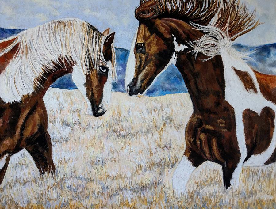 The Eyes of Van Gogh and Apache Painting by Patricia Bonnette - Fine ...