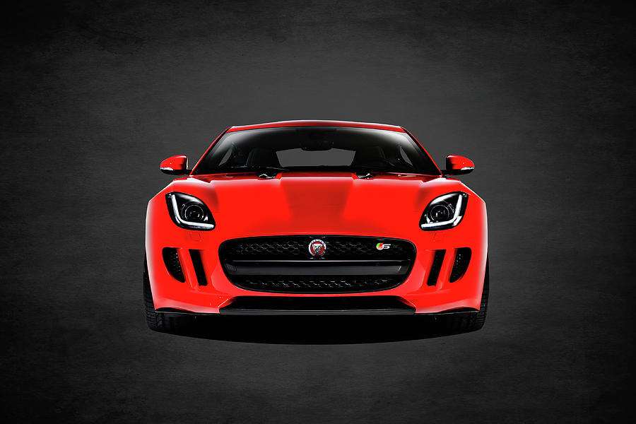 Car Photograph - The F-Type Face by Mark Rogan