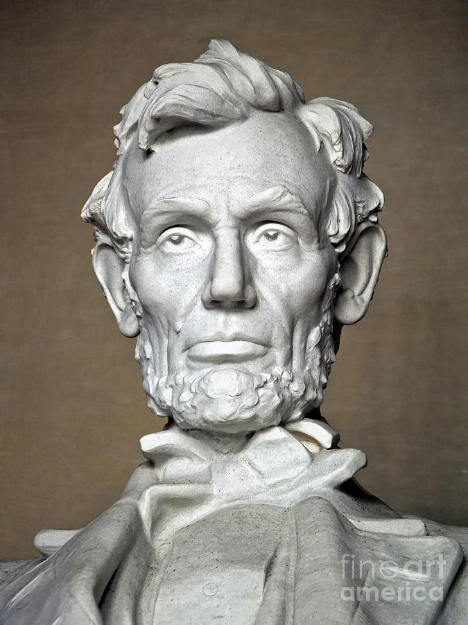 The Face of Abraham Lincoln Photograph by Mark Miller