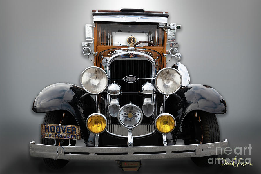 The Face of an Oldsmobile Woody Wagon Photograph by David Levin