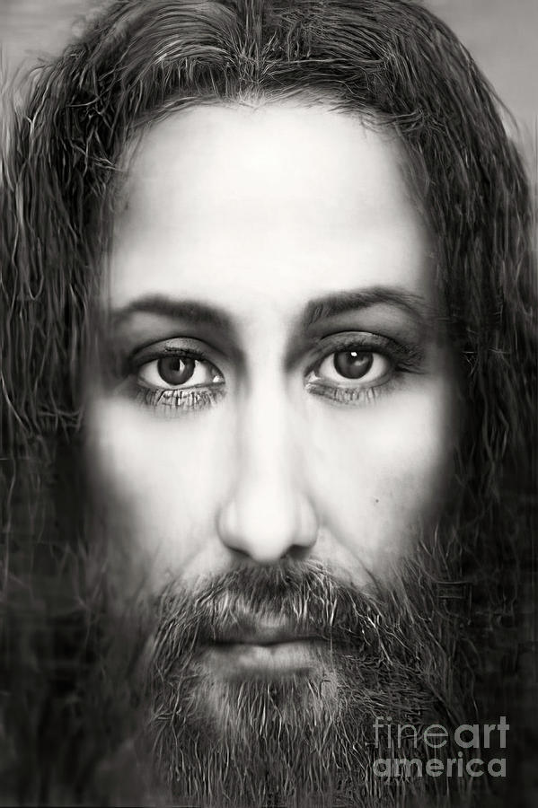 The Face of Jesus Christ Photograph by Munir Alawi