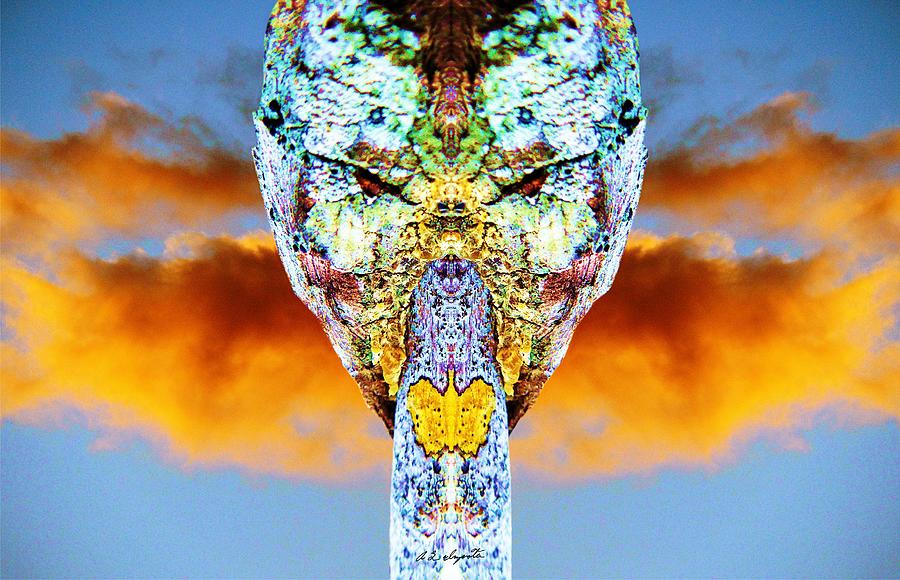 The Face of Papillon Digital Art by Allen L Improta