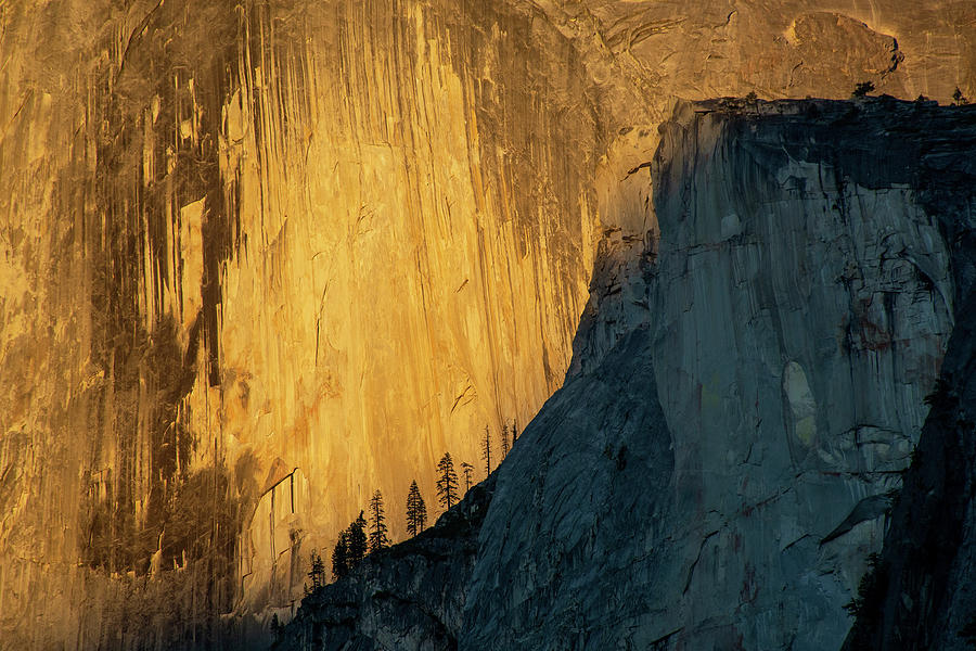 The Face of Sunset Half Dome Yosemite National Park Photograph by Bruce Gourley