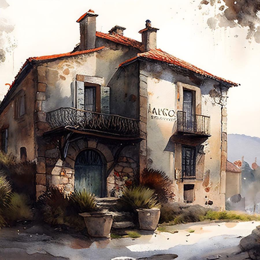 The Facho of Donon Galicia Digital Art by James Lloyd The Facho of Donon Galicia Digital Art by James Lloyd