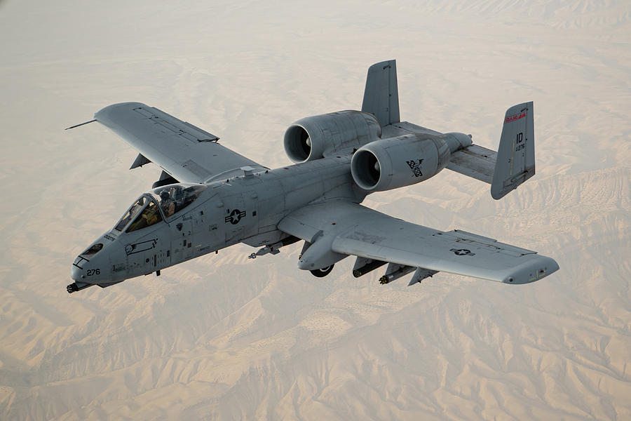 The Fairchild Republic A-10 Thunderbolt II Photograph by Lawrence ...