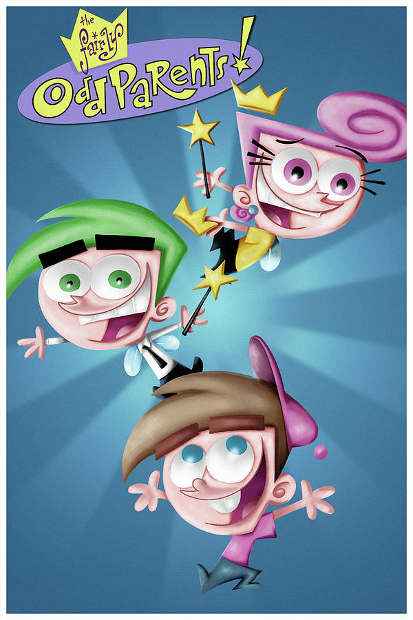 The Fairly OddParents Digital Art by Gioacchino Castellese