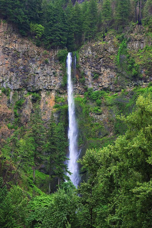 The Fall of Multnomah Photograph by Lkb Art And Photography - Fine Art ...