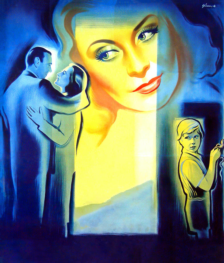Vintage Painting - The Fallen Idol, 1948, movie poster painting  by Boris Grinsson by Movie World Posters