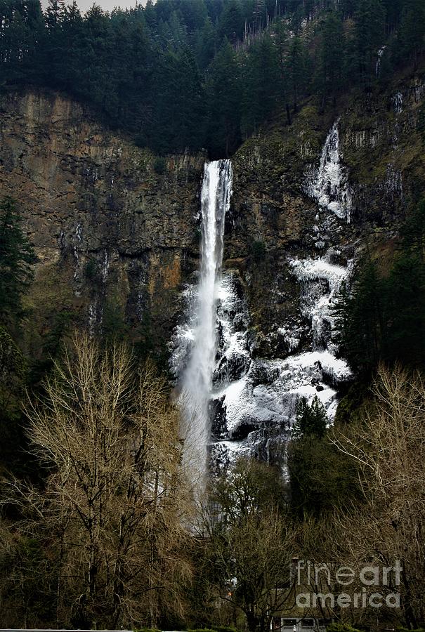 The Falls In Winter Photograph