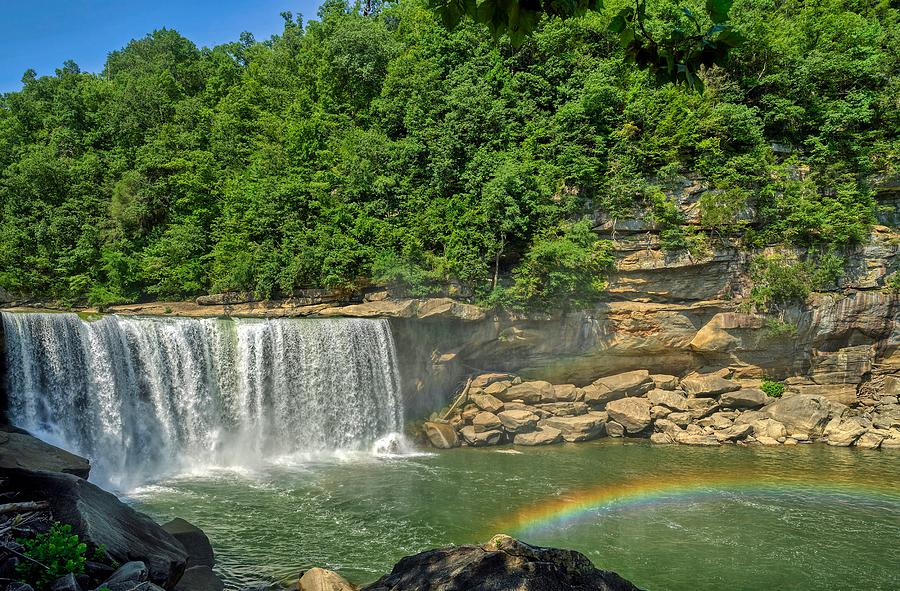 The Falls of the Cumberland River Photograph by Mountain Dreams