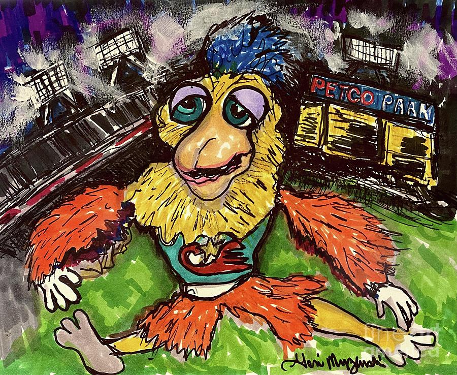 The Famous San Diego Chicken Mixed Media