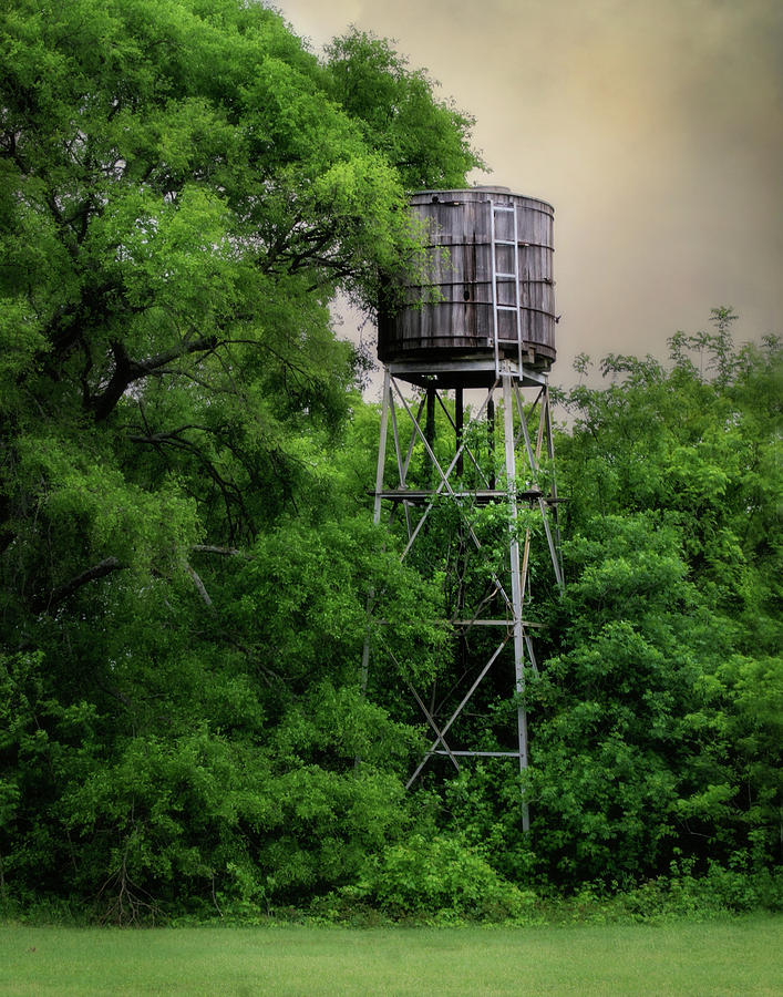 The Farm Water Tower Photograph by David and Carol Kelly