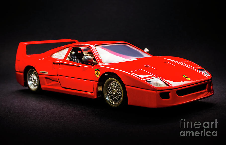 Car Photograph - The fast and the F40 by Jorgo Photography