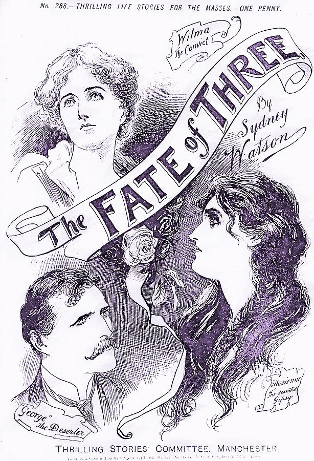 The Fate of Three Drawing by AM FineArtPrints