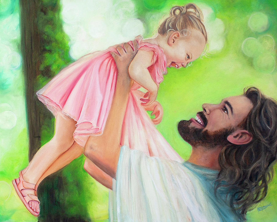 The Fathers Joy Painting by Jeanette Sthamann