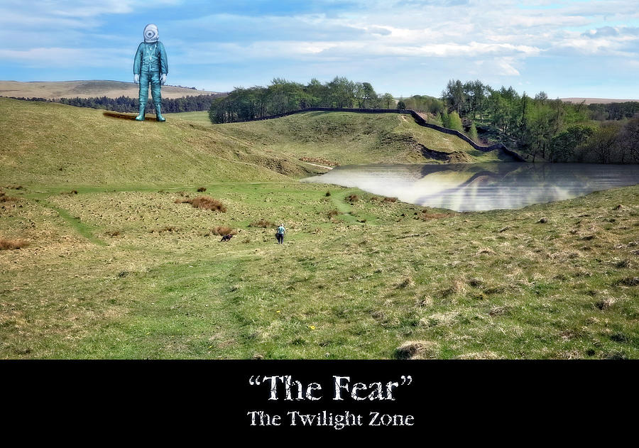 THE FEAR - Twilight Zone Digital Art by Brian Wallace