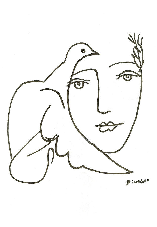 Picasso Line Art Prints for Sale