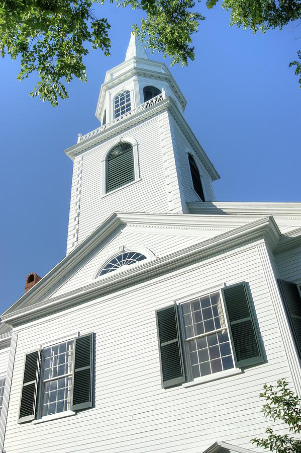The Federated Church At Edgartown. Photograph