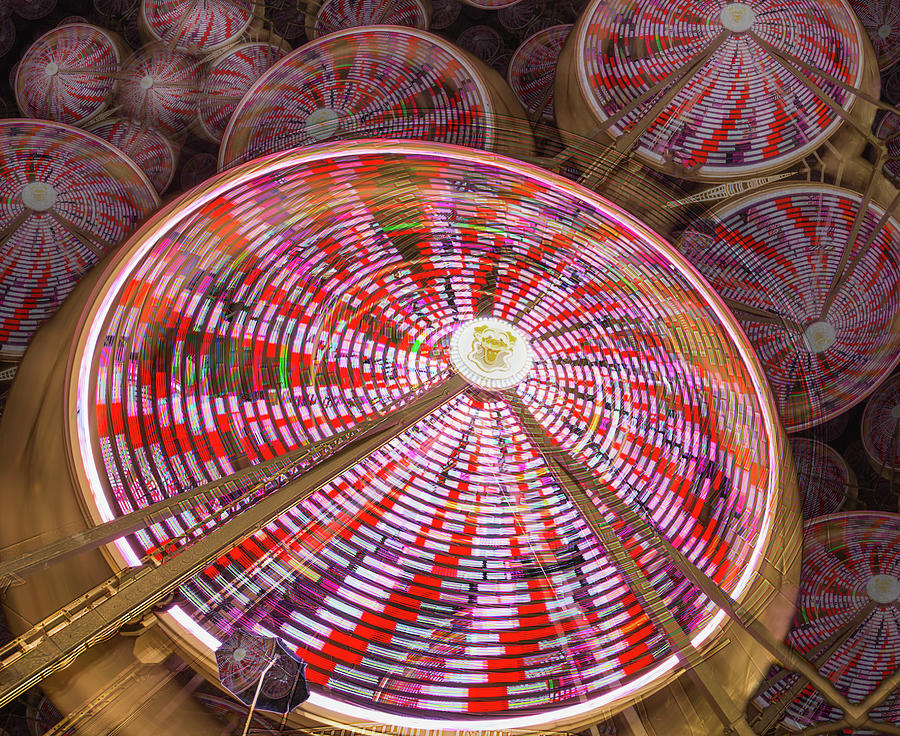 The Ferris Wheel  Photograph by Sylvia Goldkranz