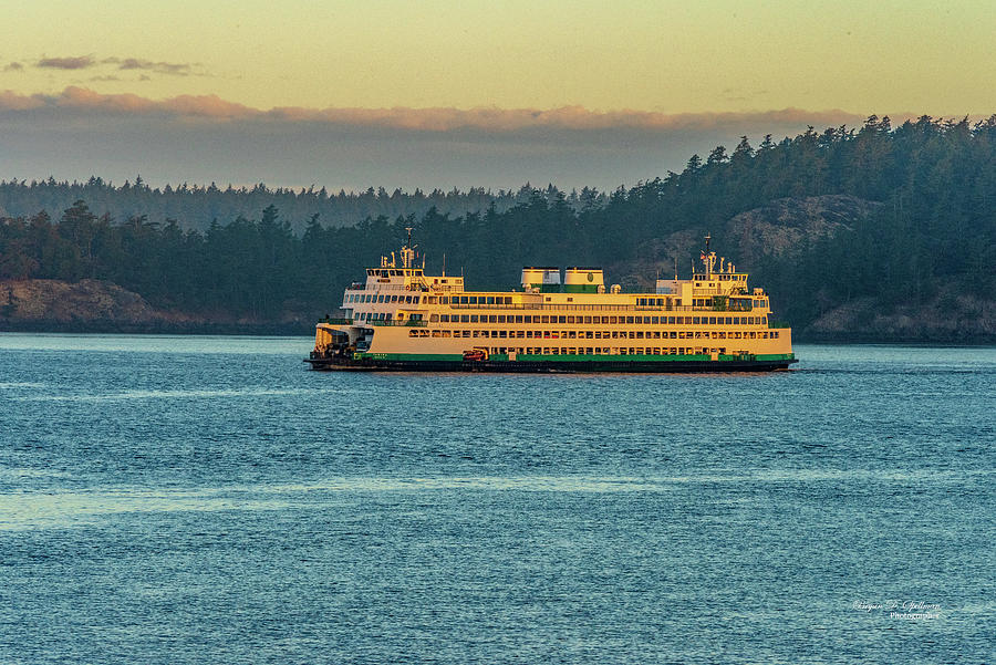 The Ferry Yakima at Dawn Photograph by Bryan Spellman