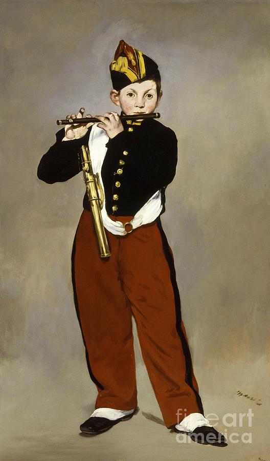 The Fifer or Young Flautist Painting by Edouard Manet