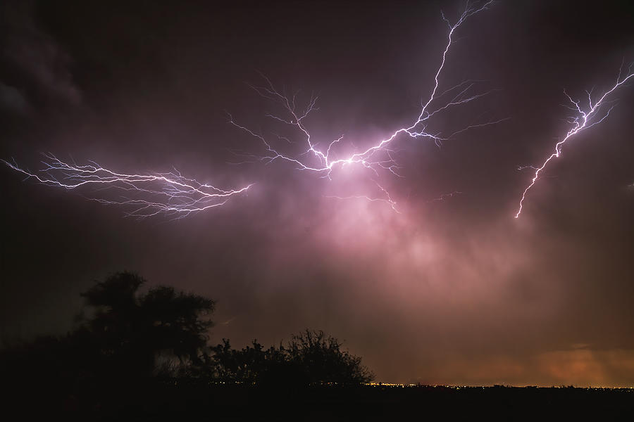The Fingers Of Lightning  Photograph by Saija Lehtonen