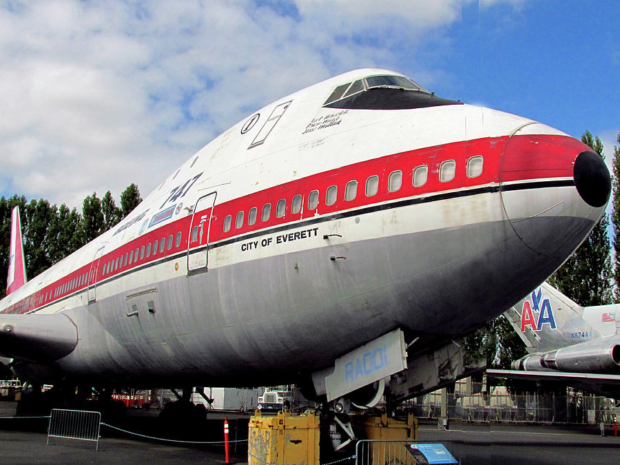 The first Boeing 747 Photograph by Andre Bodo - Fine Art America