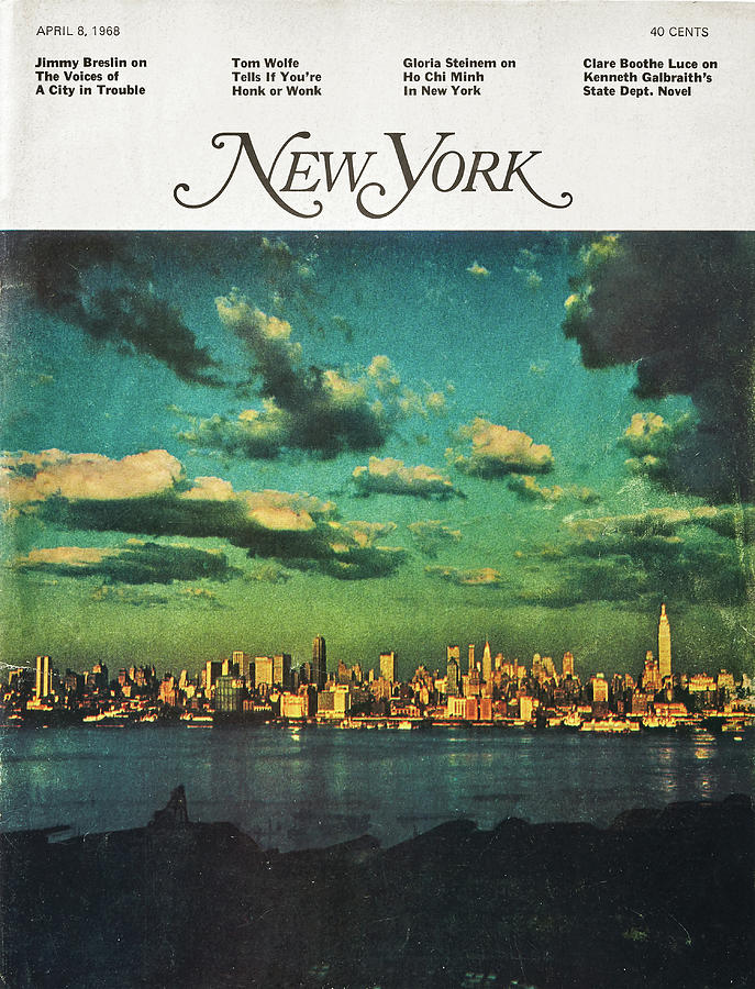Nostalgia Photograph - The First Issue of New York Magazine by Jay Maisel