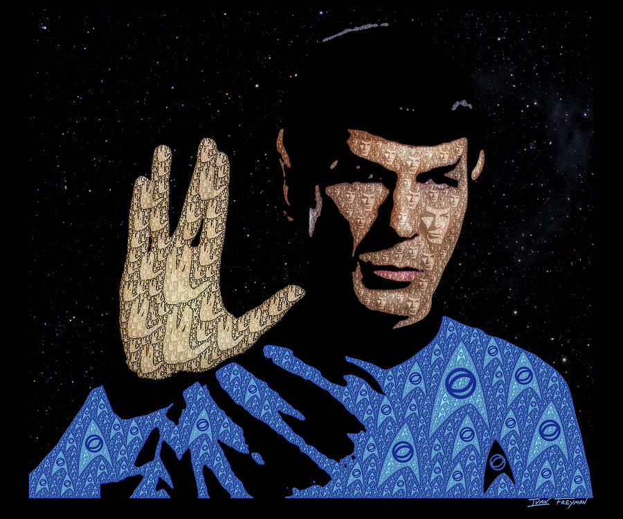 Star Trek Digital Art - The First Officer by Ivan Freyman