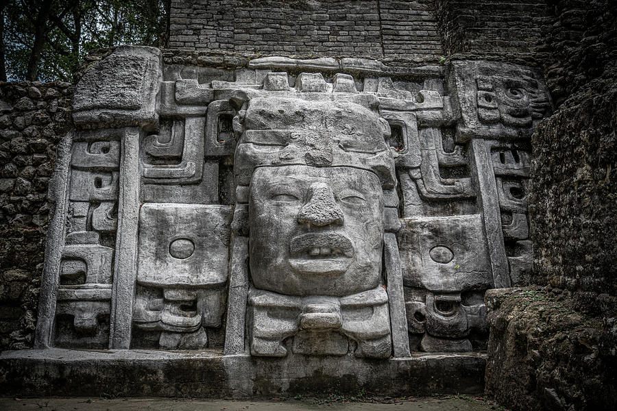 The first place we arrive is the Mask Temple. Photograph by Tommy Farnsworth
