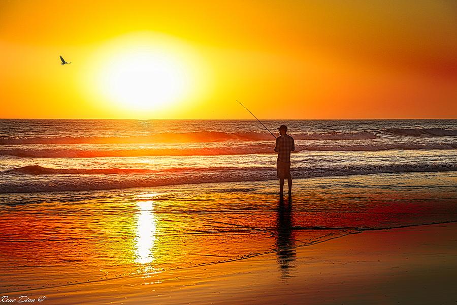 The Fisherman Photograph by Rene Dion - Fine Art America